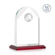 Blake Globe Award - Red | https://www.bestnamebadges.com