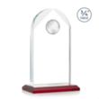 Blake Globe Award - Red | https://www.bestnamebadges.com