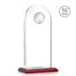 Blake Globe Award - Red | https://www.bestnamebadges.com