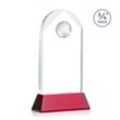 Blake Globe on Newhaven - Red | https://www.bestnamebadges.com