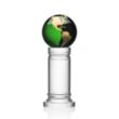 Colverstone Globe Award - Green/Gold | https://www.bestnamebadges.com