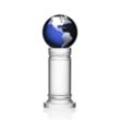 Colverstone Globe Award - Blue/Silver | https://www.bestnamebadges.com