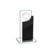Sherwood Globe Award - Black | https://www.bestnamebadges.com