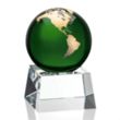 Blythwood Globe Award - Green | https://www.bestnamebadges.com