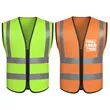 High Visibility Safety Vest with Reflective Strips | https://www.bestnamebadges.com