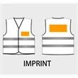 High Visibility Safety Vest with Reflective Strips | https://www.bestnamebadges.com