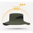 UPF 50+ Wide Brim Sun Hat | https://www.bestnamebadges.com