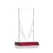 Seaford Liquid Crystal™ Award - Red | https://www.bestnamebadges.com