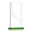 Keane Liquid Crystal™ Award - Green | https://www.bestnamebadges.com