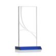 Keane Liquid Crystal™ Award - Blue | https://www.bestnamebadges.com
