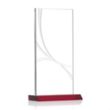 Keane Liquid Crystal™ Award - Red | https://www.bestnamebadges.com