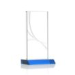 Keane Liquid Crystal™ Award - Sky Blue | https://www.bestnamebadges.com