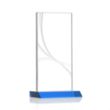 Keane Liquid Crystal™ Award - Sky Blue | https://www.bestnamebadges.com