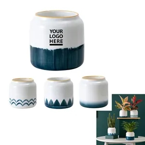 Creative Ceramic Small Succulent Planter Tabletop Plant Pots
