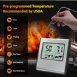 BBQ Grill Thermometer Clock Timer | https://www.bestnamebadges.com