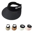 Women Straw Sun Visor Hat | https://www.bestnamebadges.com