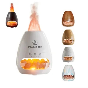 Salt Lamp Flame Aroma Diffuser