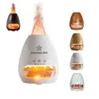 Salt Lamp Flame Aroma Diffuser | https://www.bestnamebadges.com