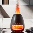 Salt Lamp Flame Aroma Diffuser | https://www.bestnamebadges.com