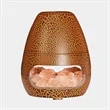 Salt Lamp Flame Aroma Diffuser | https://www.bestnamebadges.com