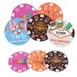 Ceramic Poker Chip Token | https://www.bestnamebadges.com