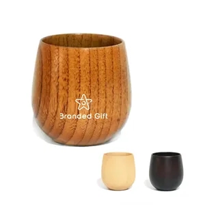 Wooden Bourbon Drinking Glass