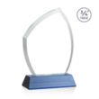 Daltry Award on Newhaven Base - Blue | https://www.bestnamebadges.com