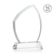 Daltry Award on Newhaven Base - Clear | https://www.bestnamebadges.com