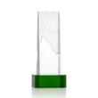 Rushmore Award on Base - Green | https://www.bestnamebadges.com