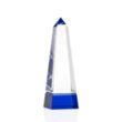Groove Obelisk Award - Blue | https://www.bestnamebadges.com