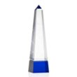 Groove Obelisk Award - Blue | https://www.bestnamebadges.com