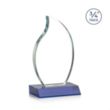 Croydon Flame Award - Blue | https://www.bestnamebadges.com