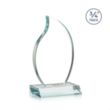 Croydon Flame Award - Clear | https://www.bestnamebadges.com