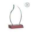 Croydon Flame VividPrint™ Award - Red | https://www.bestnamebadges.com