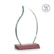 Croydon Flame VividPrint™ Award - Red | https://www.bestnamebadges.com