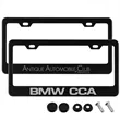 Aluminum License Plate Frame | https://www.bestnamebadges.com