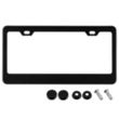 Aluminum License Plate Frame | https://www.bestnamebadges.com