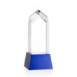 Clarington Award on Base - Blue | https://www.bestnamebadges.com
