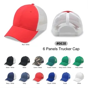 6 Panels Trucker cap