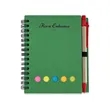 Notebook With Pen In Holder And Sticky Notes | https://www.bestnamebadges.com