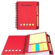 Notebook With Pen In Holder And Sticky Notes | https://www.bestnamebadges.com