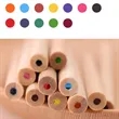 12-Color Colored Pencils with Sharpener | https://www.bestnamebadges.com