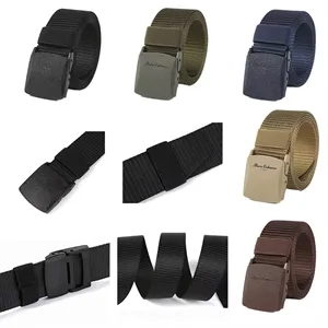 Nylon Military Tactical Plastic Buckle Belt
