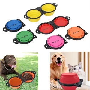Collapsible Expandable Portable Travel Dog Bowls