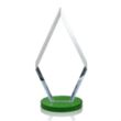 Cancun Award - Green | https://www.bestnamebadges.com
