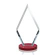 Cancun VividPrint™ Award - Red | https://www.bestnamebadges.com