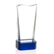 Violetta Award on Base - Blue | https://www.bestnamebadges.com