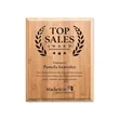 Bamboo Engraved Plaque | https://www.bestnamebadges.com