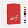 Zippo® USA-Made Windproof Classic Matte Lighter | https://www.bestnamebadges.com