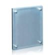 Kingston Plaque - Metallic Silver | https://www.bestnamebadges.com